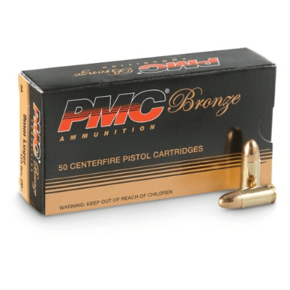pmc bronze 115 grain 9mm