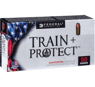 federal train protect handgun ammunition 9mm luger 115gr vhp